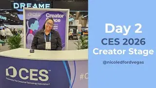 Day 2 - Work/Play Week at CES 2026 in Las Vegas - Reflection vlog with @nicoledfordvegas 01.06.26