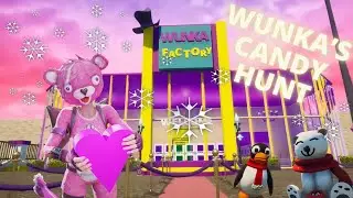 Wunka's Candy Hunt Winter Wonderland Update Trailer - Cobbfather - 7578-1761-9297 #fortnite