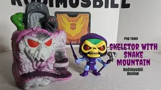 Pop! Town SKELETOR WITH SNAKE MOUNTAIN (#23) MOTU Vinyl Figures - Rodimusbill Review