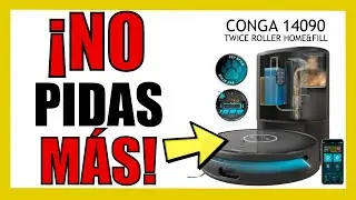 🚨LO PROBAMOS |💥CONGA 14090 TWICE ROLLER HOME&FILL | Un robot aspirador que LO TIENE TODO | Opiniones