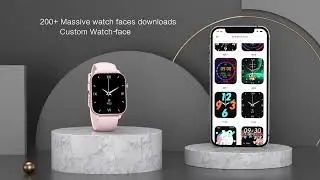 TG06 Sport Smart Watch 1.85 Inch TFT Screen Blood Oxygen Pressure Sleep Monitoring 100+ Sports Modes