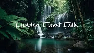 Whispering River | Hidden Jungle Waterfall with Peaceful River Flow