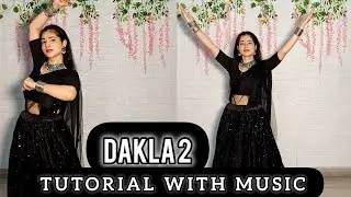 Ramti Aave TUTORIAL with Music | Dakla2 Step by Step Dance | Vartika | Easy Garba Steps for Navrtari