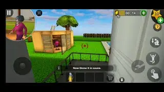 Scary Teacher 3D (3) - Find a way to mess her sauna bath. Find beehive. (Android,iOS)