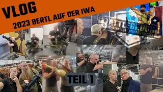 Bertl auf der IWA 2023 der Vlog Teil 1 - Der Jogi L&ouml;w des Paintball - Pepperball Interview