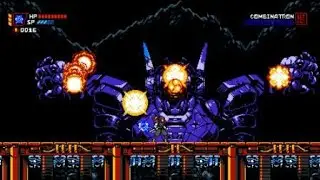 Cyber Shadow combinatron fight