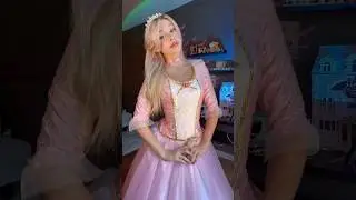Из нищенки в принцессу 💖👸🏼 #костюмнахеллоуин #принцессаинищенка #фильмыбарби #идеикостюмов