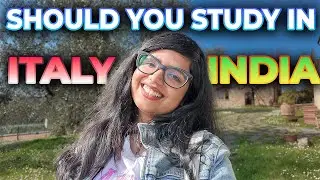 Should You Study in Italy or India? Full Comparison! #IndiaVsItaly #UniversityComparison