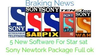 Good news 5 New software For Sony Networks Asiasat 7 Ok