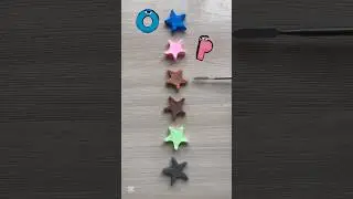 Reverse Alphabet lore color mixing #colormixing #satisfing #shorts #reverse