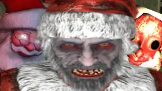 5 MINUTES OF BAD CHRISTMAS HORROR GAMES!!