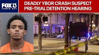 Ybor crash suspect pre-trial detention hearing