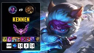 Kennen vs Renekton: 🎯 EL REY DE LAS ULTI: Tormentas El&eacute;ctricas que DESTROZAN Equipos Enteros | 25.16