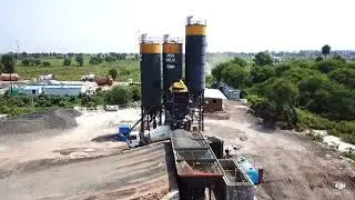 Aerial Footage of Road work in Amravati by JP Enterprises -DJI Mavic Pro