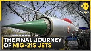 Indian Air Force Bids Emotional Farewell to Iconic MiG-21 Fighter Jets | WION