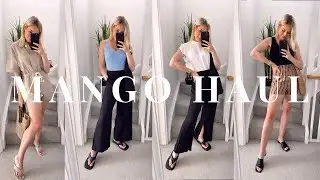 MANGO TRY ON HAUL - SUMMER 2021!