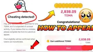 CHEATING DETECTED! How To Appeal Cheating Detected On Tomarket Mini App