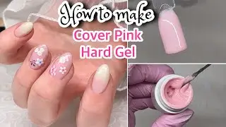 How To Make Your Own Cover Pink Builder Gels | Custom Colors | EASY!