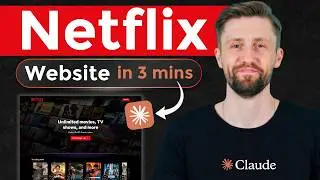 Create a Netflix Streaming Website in 3 Minutes Using Claude AI