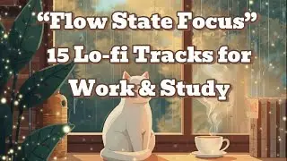 Week #9 | Flow State Focus – 15 Lofi Tracks for Deep Work & Study • Smooth Concentration Music