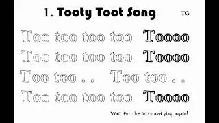 1 Tooty Toot Song Video