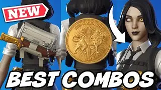 THE BEST COMBOS FOR *NEW* MARIGOLD SKIN (THE GOLDEN TOUCH CHALLENGE PACK)! - Fortnite