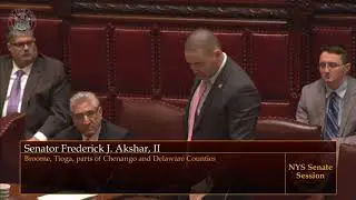 1.23.19 - Senator Fred Akshar speaks on the NYS DREAM Act