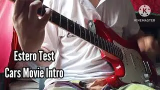 Real Gone By Sheryl Crow [Cars Movie Intro] - Guitar Cover.