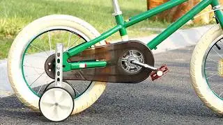 GPCT2139 - Bicycle Training Wheels Adjustable Kids Children Bike Stabilizer Wheel for 12