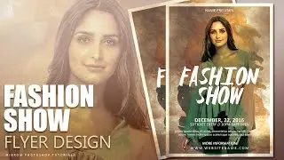 Create a Fashion Show Flyer Photoshop Tutorial