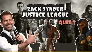 Justice League Fan Quiz | Zack Snyder's Version | DC Universe Movie Quiz Challenge