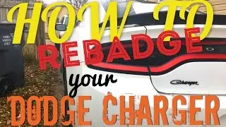 How to Re-badge your DODGE CHARGER 2015-2017