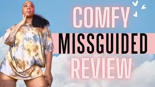 COMFY MISSGUIDED HAUL | TIE DYE AND SWEATS!