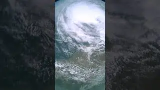 #CycloneBiparjoy filmed from space. #biparjoycyclone #biparjoy #biparjoylatestupdates