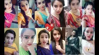 #Divya_Ganesh Sun TV Sumangali Serial Anu Santhosh (Actress Divya ) Dubsmash Video | #Tamil_Dubsmash
