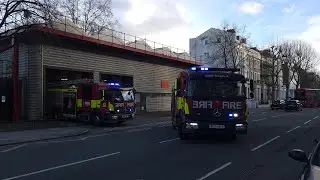 London Fire Brigade - North Kensington Station Responding