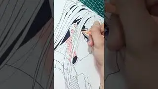 🥰Drawing Komi-san  part 1 🥰| Komi Can't Communicate #shorts #komisan