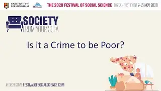 Is it a Crime to be Poor?