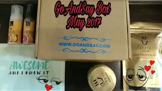 GoAndSay Box May 2017 || Coupon code for discount || Unboxing and Review by Dr. Kiran ||
