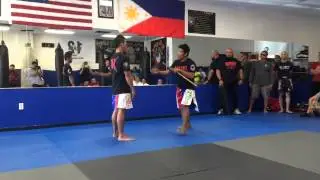 Weaponized to bare hand striking in YawYan Ardigma