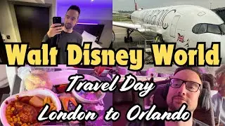 Walt Disney World 2024 Travel Vlog! | London to Orlando | Virgin Atlantic + AllStar Sports!