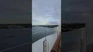 Disney Destiny leaving Port Everglades, DVC First Wave cruuse