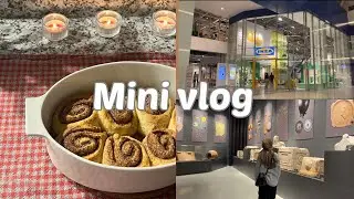 Mini vlog: Cinnamon roll, IKEA alışverişi ve Antalya müzeleri  💛