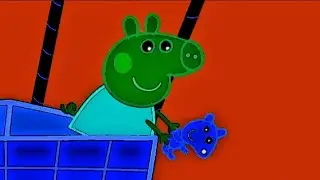 PEPPA MIGHT DROP TEDDY🧸 |Sponsored By Gamavision Csupo Effects