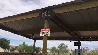 My backyard Smoker kitchen