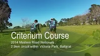 Criterium Course - Masters Road Nationals