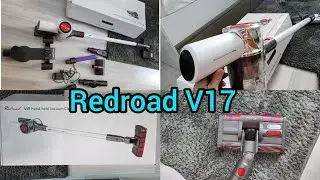 ОБЗОР НА БЕСПРОВОДНОЙ ВЕРТИКАЛЬНЫЙ ПЫЛЕСОС REDROAD V17/ САМАЯ УДАЧНАЯ ПОКУПКА