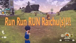 The Raichu(s) are scared of Professor Laventon, Run Run RUN!!!