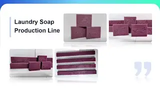 800 kg Laundry Bar Soap Making Machine Lines
