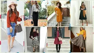 MODA CRISTIANA OTOÑO INVIERNO 2022 / OUTFITS MODESTOS OTOÑO/ TENDENCIAS DE MODA